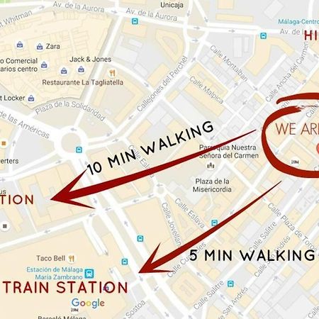 Tgh/ Malaga Centro Con Parking 아파트 외부 사진
